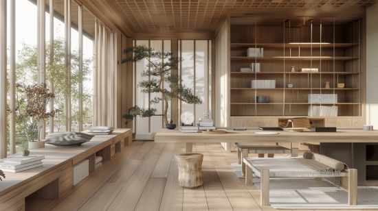 Conoce la decoración japandi