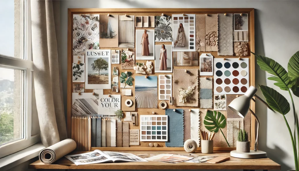 Qué es un mood board y cómo crear el tuyo