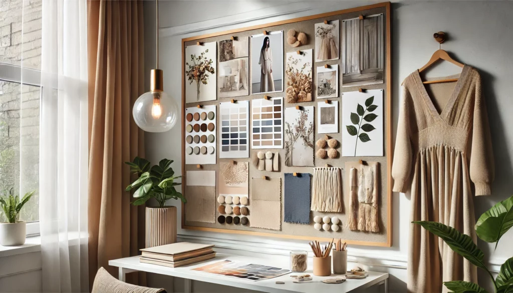 Qué es un mood board y cómo crear el tuyo