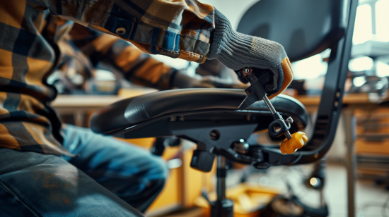 Guía práctica para desmontar una silla de oficina paso a paso