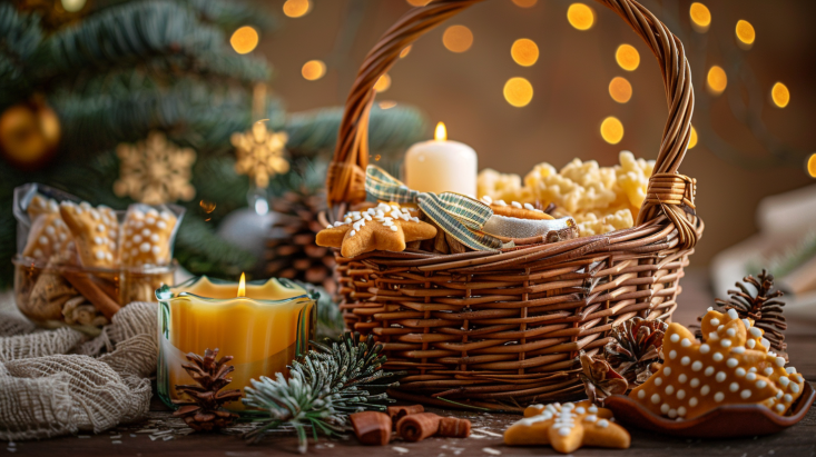 Cómo personalizar cestas navideñas por departamento fácilmente