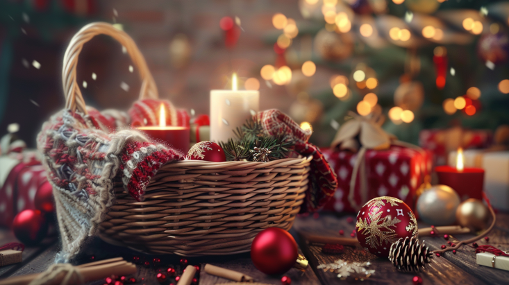 Cómo personalizar cestas navideñas por departamento fácilmente