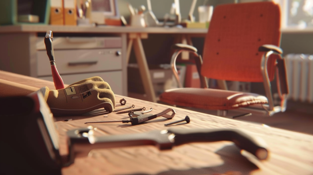 Guía práctica para desmontar una silla de oficina paso a paso