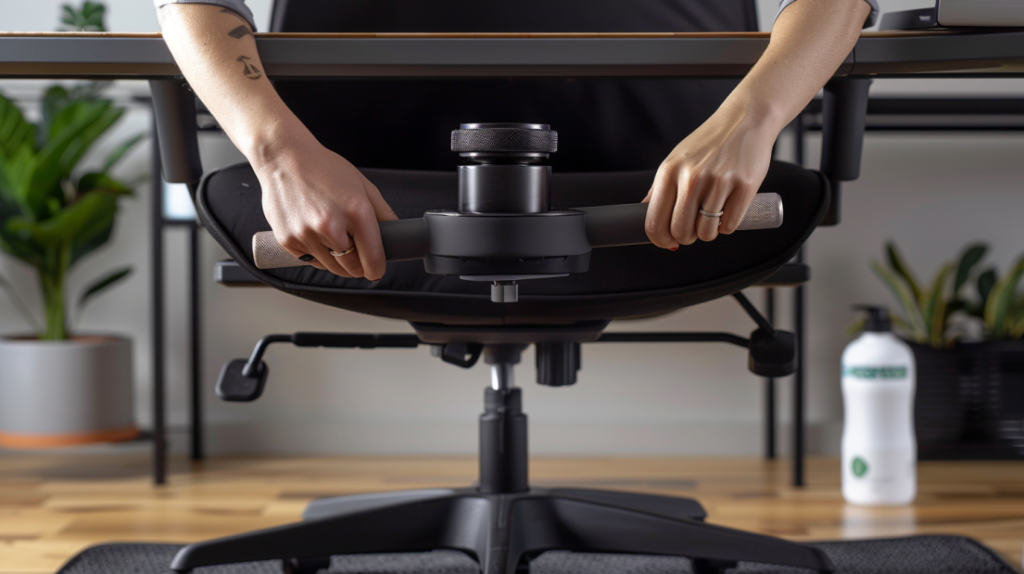 Guía práctica para desmontar una silla de oficina paso a paso