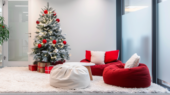Cómo Crear Rincones Navideños ‘Instagramables’ en tu Oficina