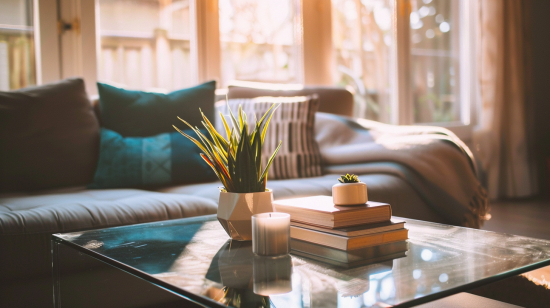 Cómo decorar una mesa de centro