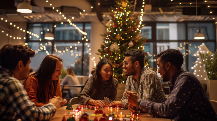 Juegos de Mesa Navideños para Promover la Socialización en la Oficina