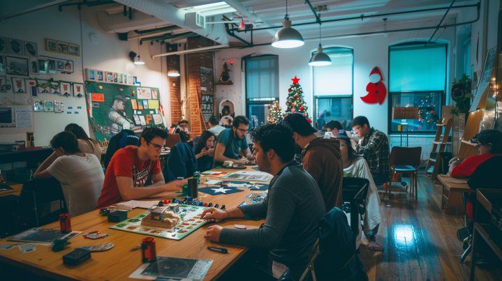 Juegos de Mesa Navideños para Promover la Socialización en la Oficina