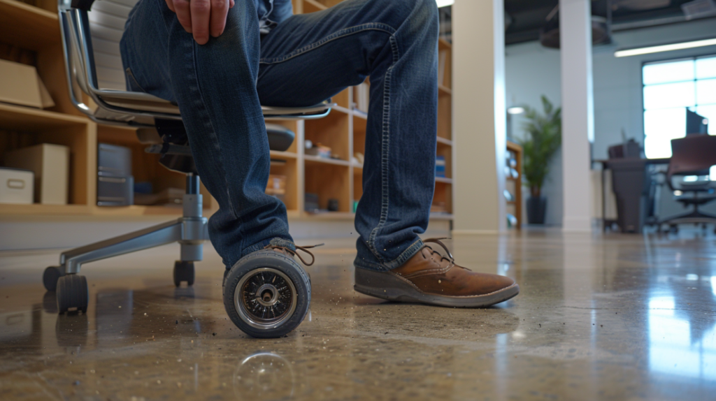 Cómo limpiar las ruedas de una silla sin desmontarlas