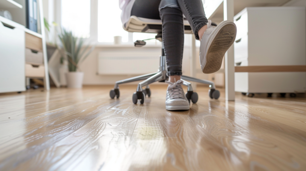 Cómo limpiar las ruedas de una silla sin desmontarlas