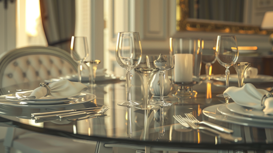 Cómo limpiar mesa de cristal templado