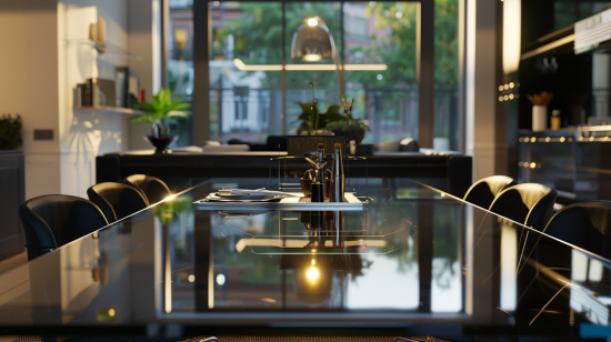 Cómo limpiar mesa de cristal templado