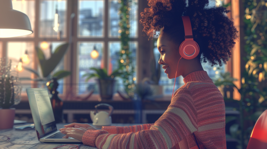 Esoge la banda sonora perfecta con la mejor música para trabajar