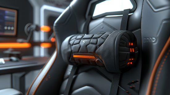 ¿Dónde colocar el cojín lumbar en tu silla gaming?