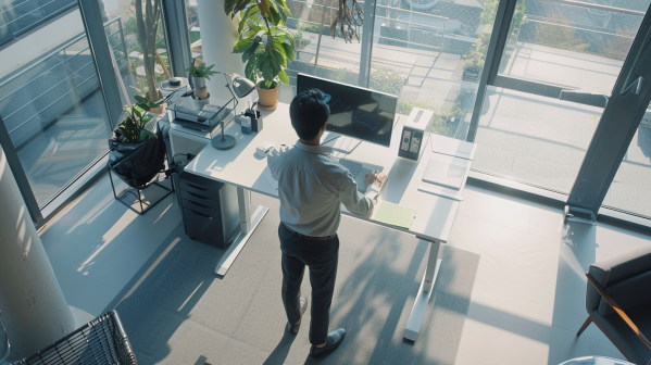Mejorar la circulación en las piernas cuando trabajas sentado