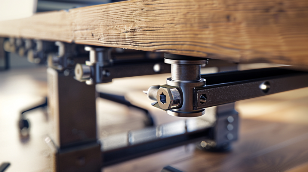 Cómo solucionar una mesa de oficina con una pata inestable