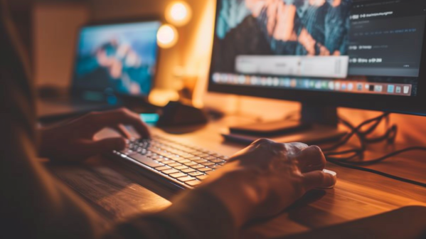 Cómo colocar el teclado y el ratón para evitar el síndrome del túnel carpiano​