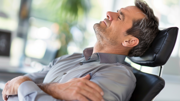 Cómo la postura del torso al sentarse en la oficina afecta la respiración y la fatiga​