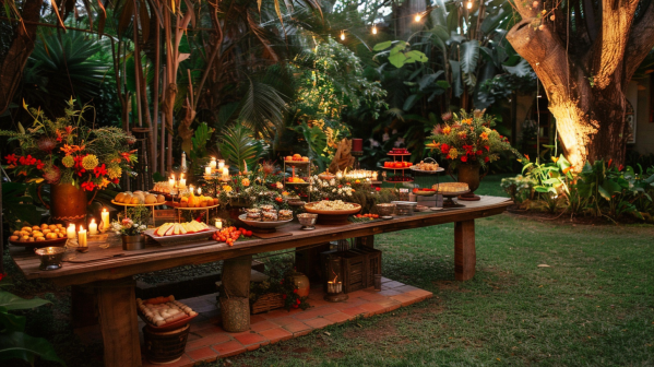 Ideas para decorar una mesa de catering según la ocasión