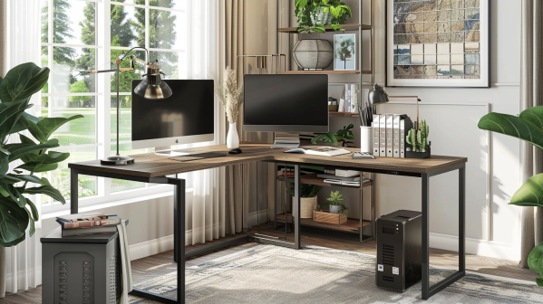 Diferencias entre escritorios rectos y en forma de L: ¿cuál elegir?