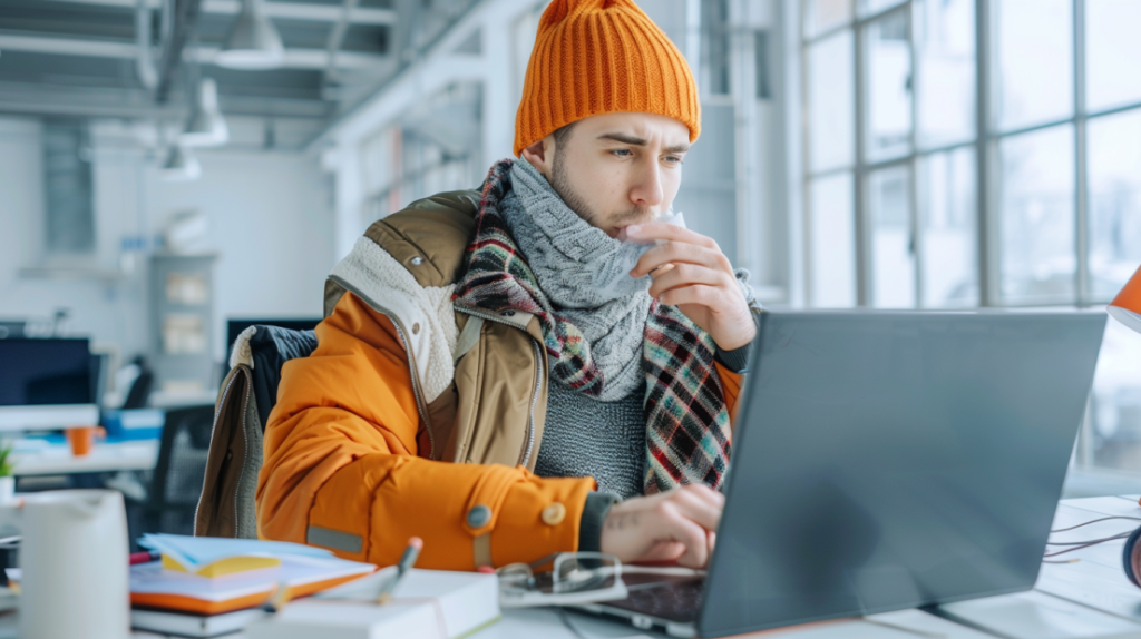 Oficinas frías y enfermedades: ¿Por qué algunos trabajadores siempre están resfriados?