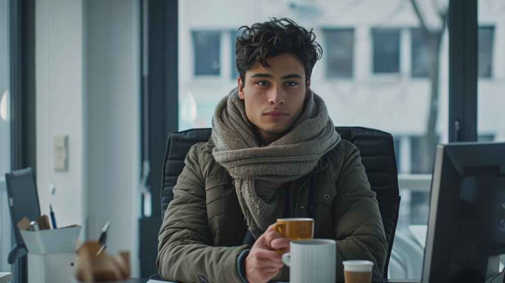 Oficinas frías y enfermedades: ¿Por qué algunos trabajadores siempre están resfriados?