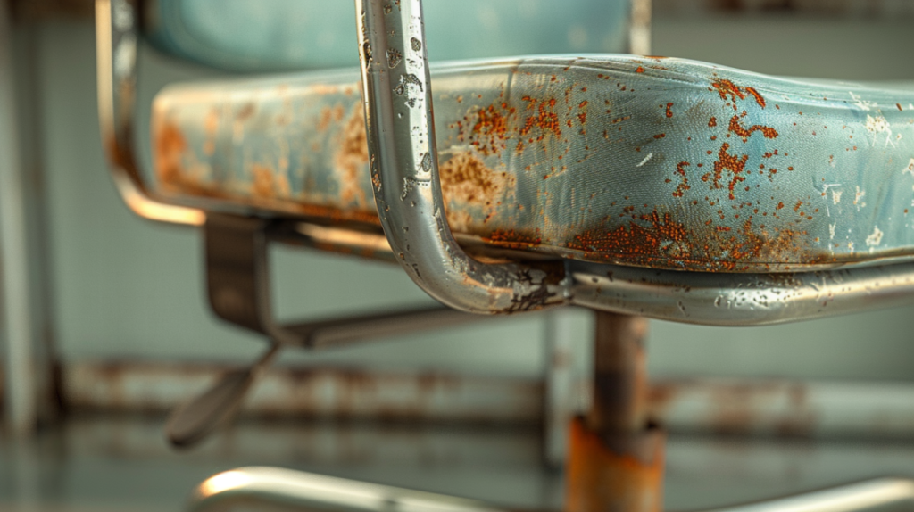 Cómo prevenir la oxidación en muebles de oficina con partes metálicas