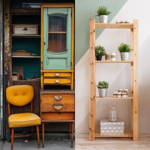 diferencia entre mobiliario reacondicionado y segunda mano