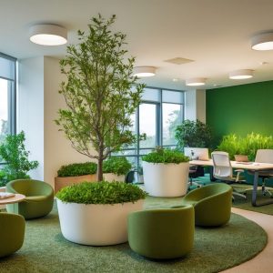 mobiliario de oficina sostenible y economía circular