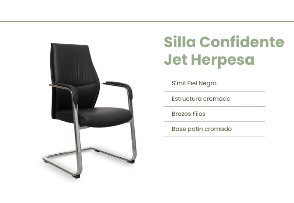 Silla Confidente Jet de Herpesa