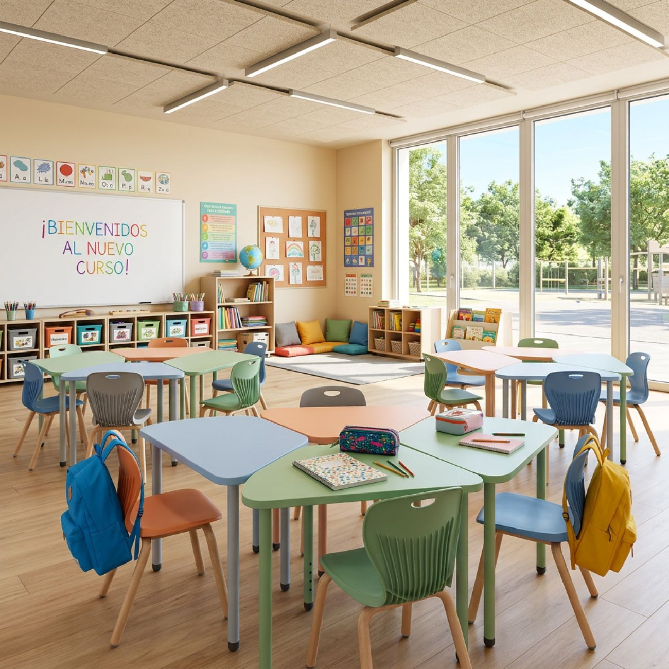 Vuelta al Cole: Mobiliario Escolar para Aulas que Fomentan el Aprendizaje