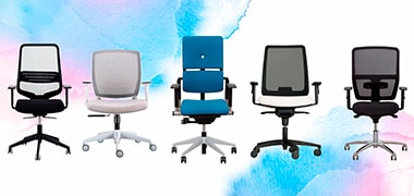 Modelos de sillas ergonómicas de oficina