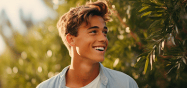 Gama de colores verde en la oficina