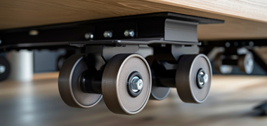 Poner Ruedas a Una Mesa de Oficina