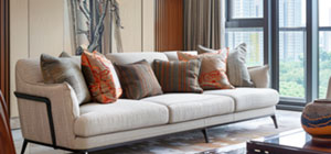 Cómo decorar un sofá con cojines