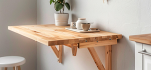 Guía paso a paso sobre cómo hacer una mesa abatible