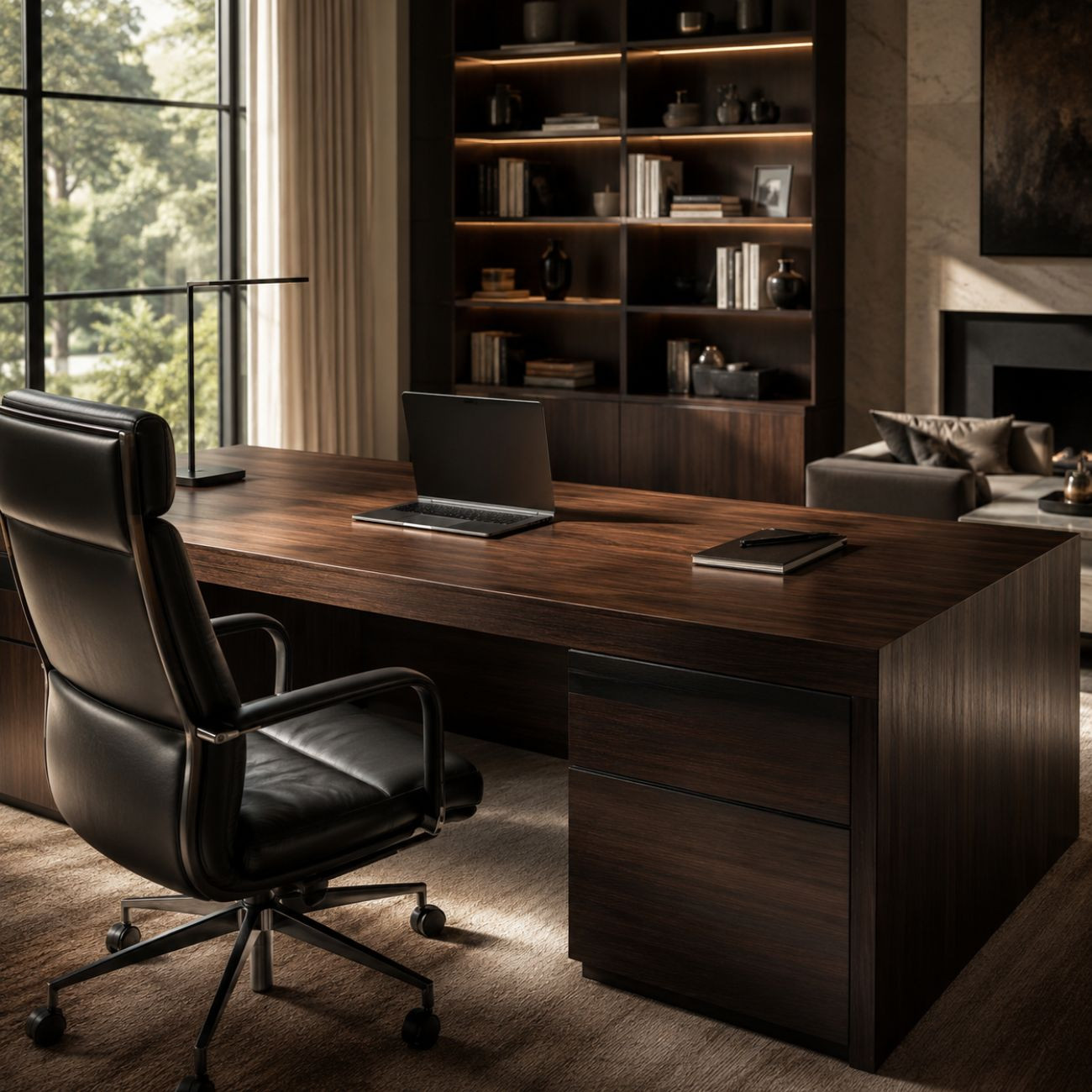 Despacho de Dirección en Casa: Qué Mesa y Silla Elegir para un Home Office Ejecutivo