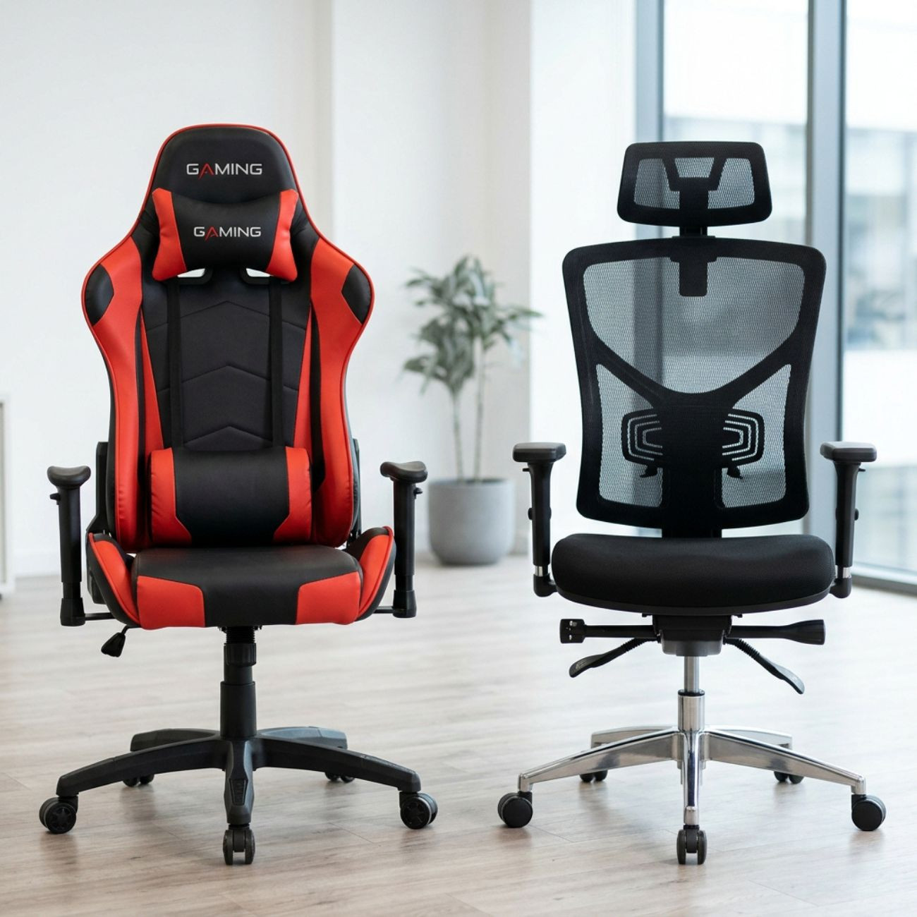 Sillas Gaming vs Sillas Ergonómicas de Oficina: Análisis para Elegir con Criterio