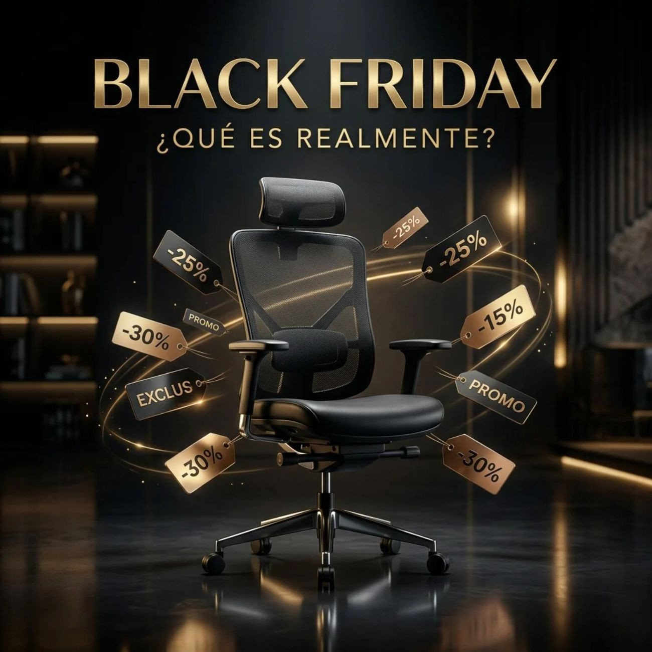 Qué es el Black Friday y Cómo Aprovecharlo: Guía Práctica para Comprar Mejor y Ahorrar de Verdad en Mobiliario de Oficina